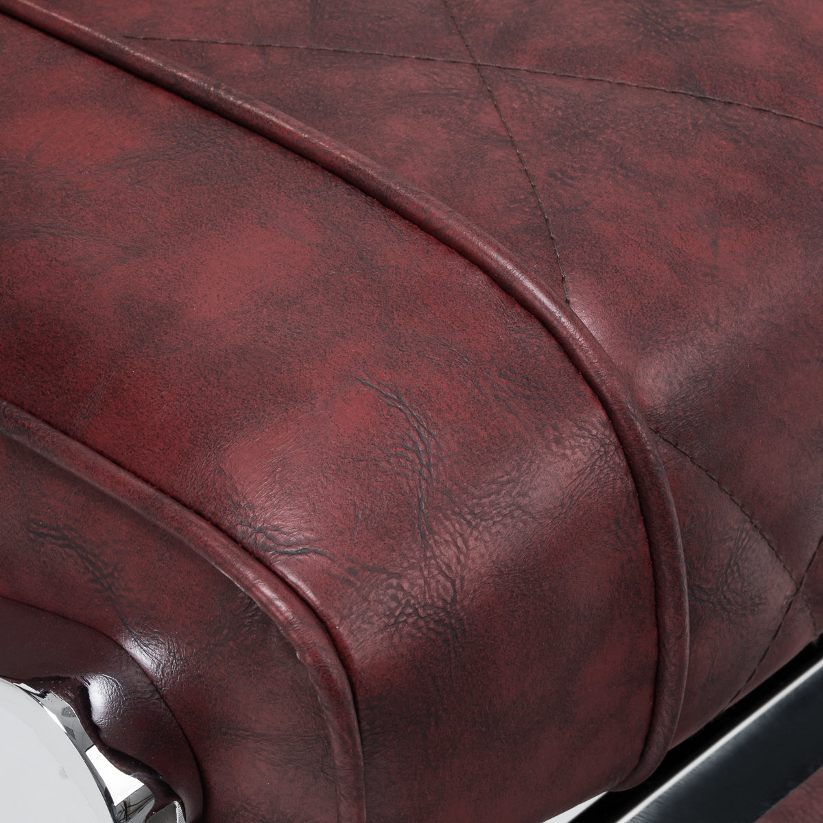 Hair System barber chair BM88066 burgundy - BVShop