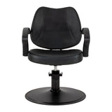 Hair System hairdressing chair A055B black - BVShop