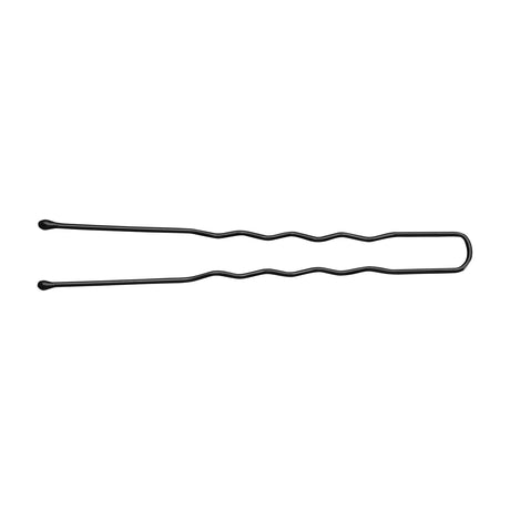 Hairdressing buns for hair e-65 300 pieces 6 cm black - BVShop