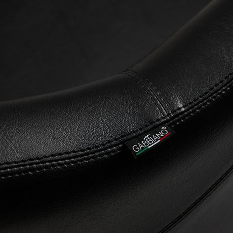 Hairdressing chair Burgos black gold - BVShop