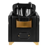 Hairdressing wash unit Toledo black - BVShop