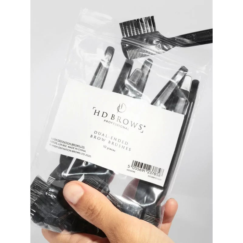 Brosse à sourcils double embout HD Brows 10pcs