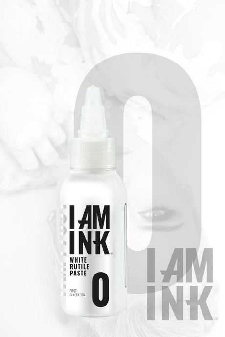 I AM Ink First Generation 0 White Rutile Paste 50ml/100ml - BVShop