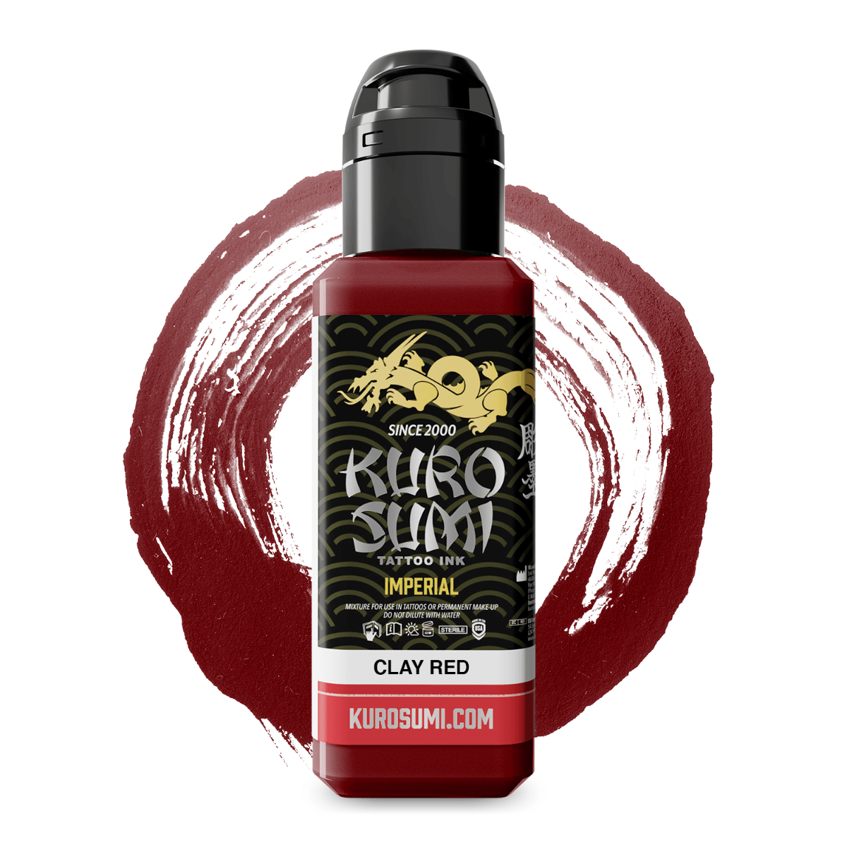 Encre de tatouage Kuro Sumi Imperial Clay Red