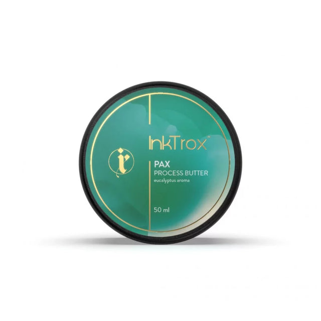 InkTrox PAX tattoo butter 50ml jar front view