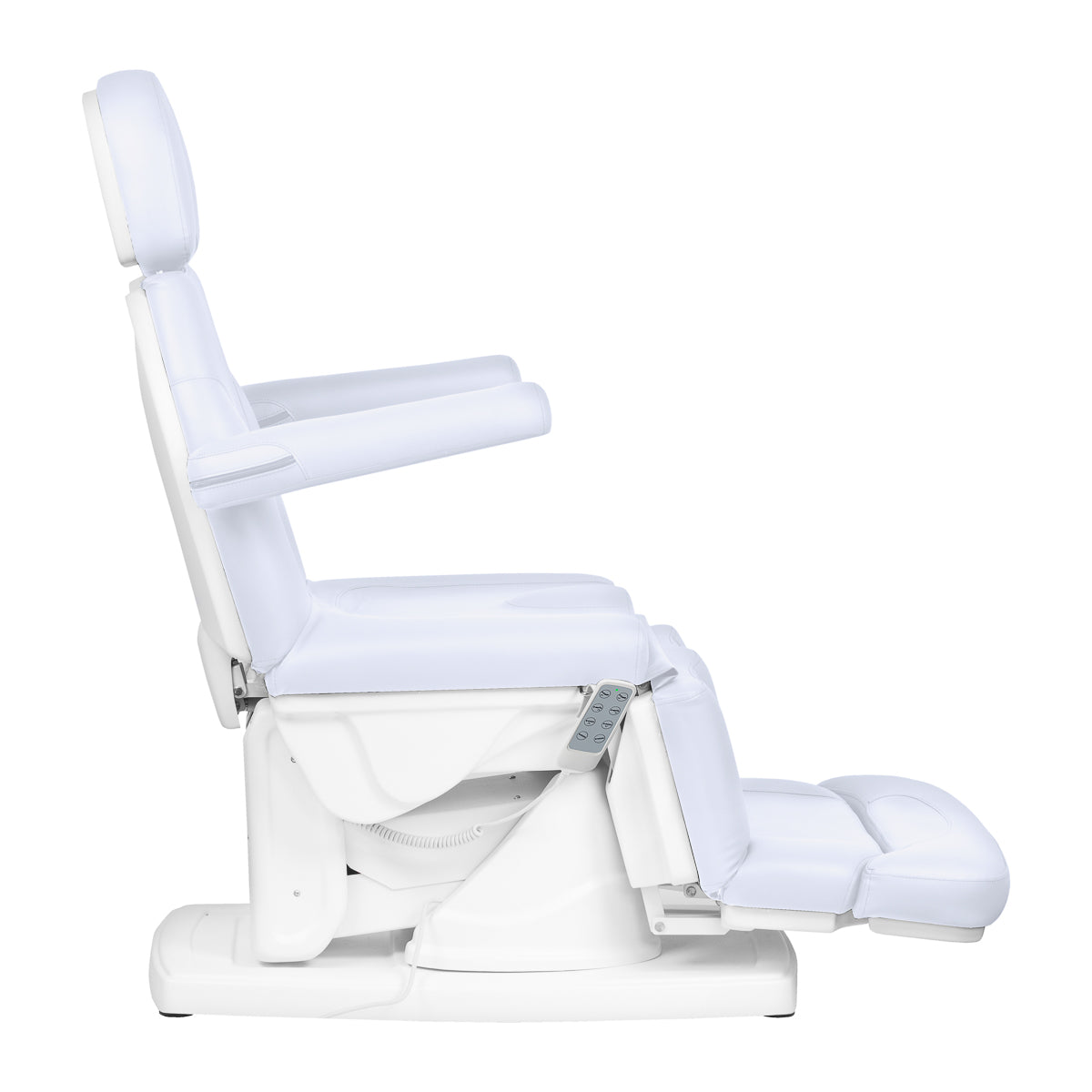 Kate electric podiatry chair, 4 actuators, cool white - BVShop