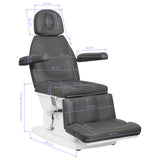Kate electric podiatry chair, 4 actuators, gray - BVShop