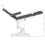 Kate electric podiatry chair, 4 actuators, gray - BVShop
