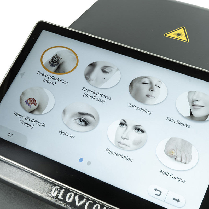 Système laser portable GLOVCON MED pour éliminer les pigments tatouage et PMU