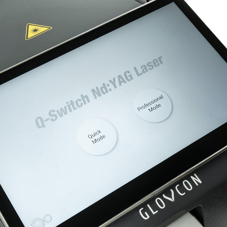 Laser GLOVCON MED Nd:YAG avec pièce à main et commandes professionnelles