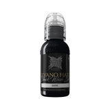 Encre de tatouage illimitée mondialement célèbre Silvano Fiato Blackwash Dark (30ml)