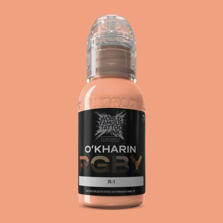 Encre de tatouage illimitée mondialement célèbre Sasha O'Kharin R-1 30 ml