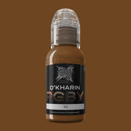 Encre de tatouage illimitée mondialement célèbre Sasha O'Kharin Y-3 30ml