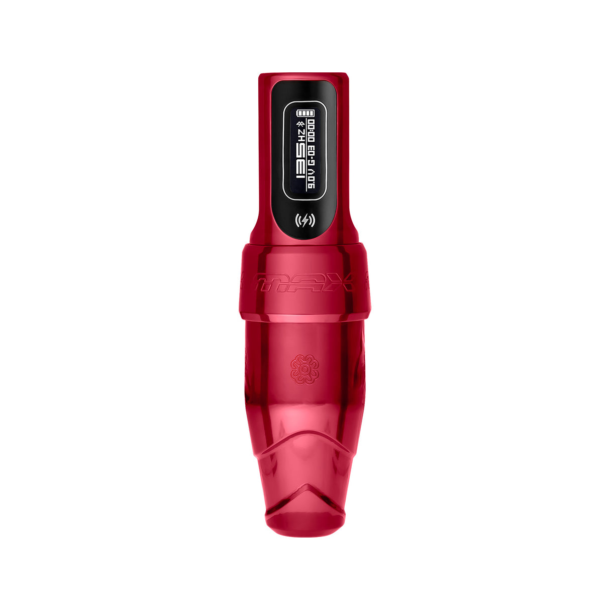 Microbeau Flux S Max avec PowerBolt II simple ou double course de 2,5 mm Rouge