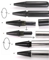 Saferly Mini Surgical Skin Marker in blue, with fine tip for precise marking on skin during medical procedures.