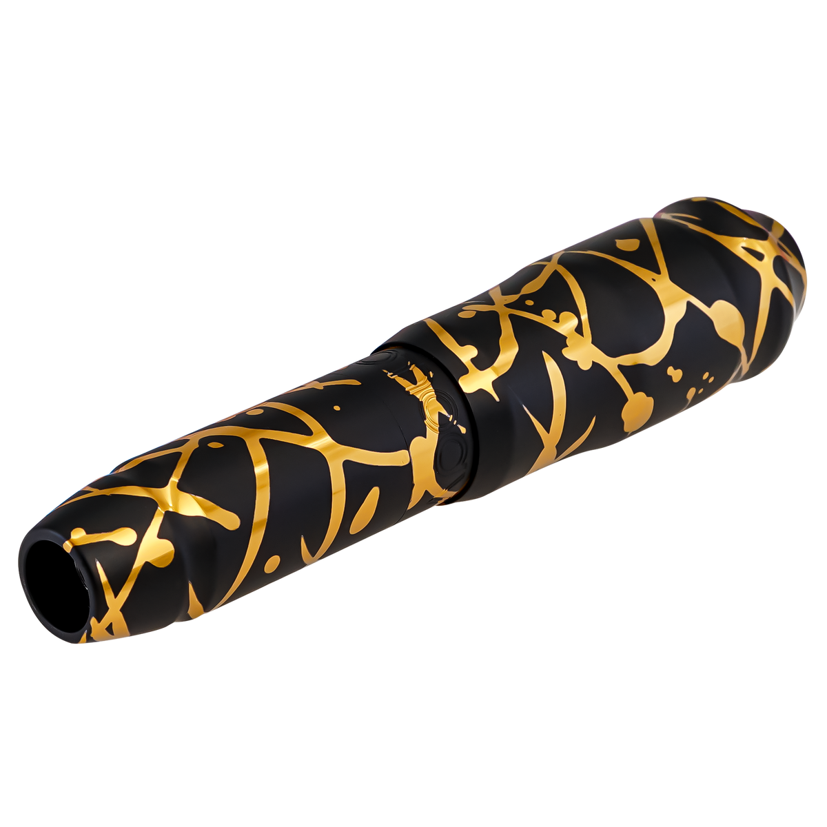 Microbeau Apollo SMP Machine Golden Tiger grip and body detail