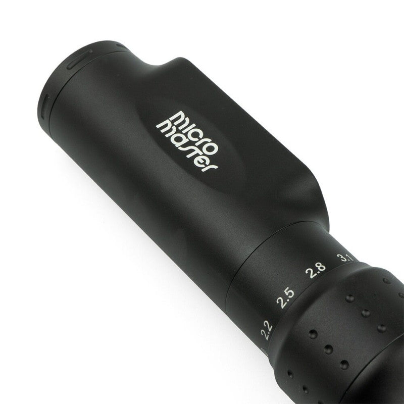 Micromaster PMU machine with display and matte black aluminum body
