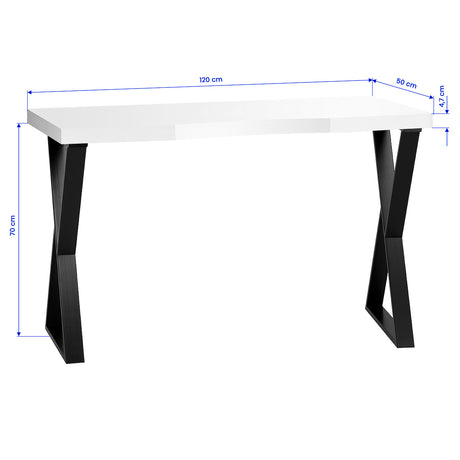 Momo 04-BL Cosmetic Desk - BVShop