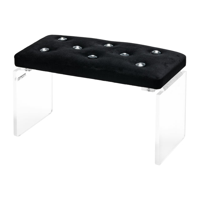 Momo Diamond manicure support stand Velour Black - BVShop
