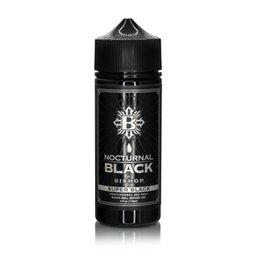Nocturnal By Bishop Super Black 118ml — flacon sur fond blanc