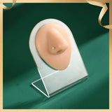 Modèle de piercing nasal en silicone