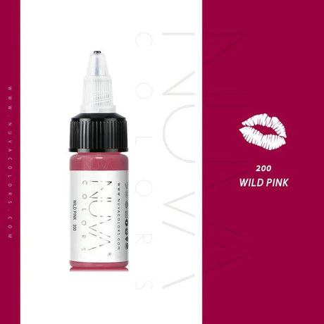 Nuva Colors Lip Pigments 200 WILD PINK 15ml - BVShop