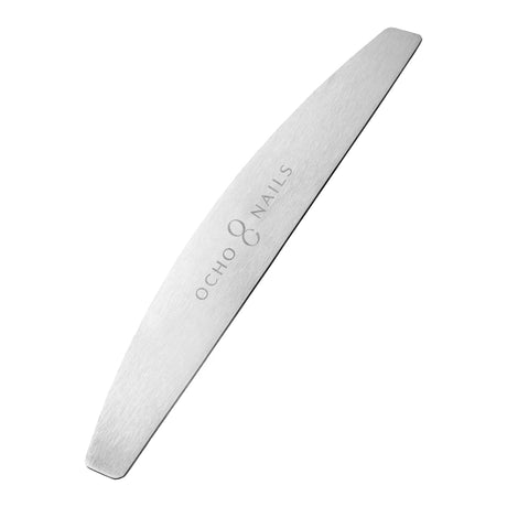 Ocho Nails half-moon metal core file + papers 100/180 20 pcs. - BVShop