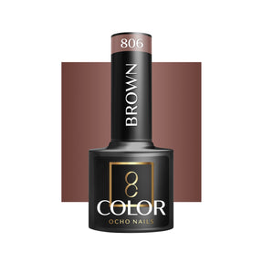 OCHO NAILS Hybrid nail polish brown 806 -5 g - BVShop