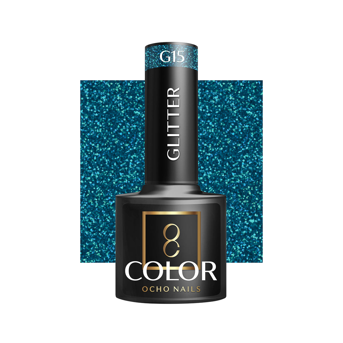 OCHO NAILS Hybrid nail polish glitter G15 -5 g - BVShop
