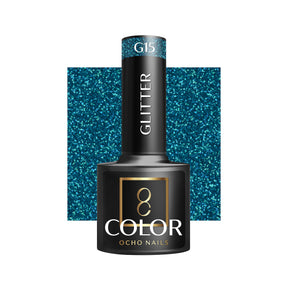 OCHO NAILS Hybrid nail polish glitter G15 -5 g - BVShop