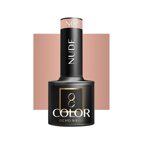 OCHO NAILS Hybrid nail polish nude N02 -5 g - BVShop