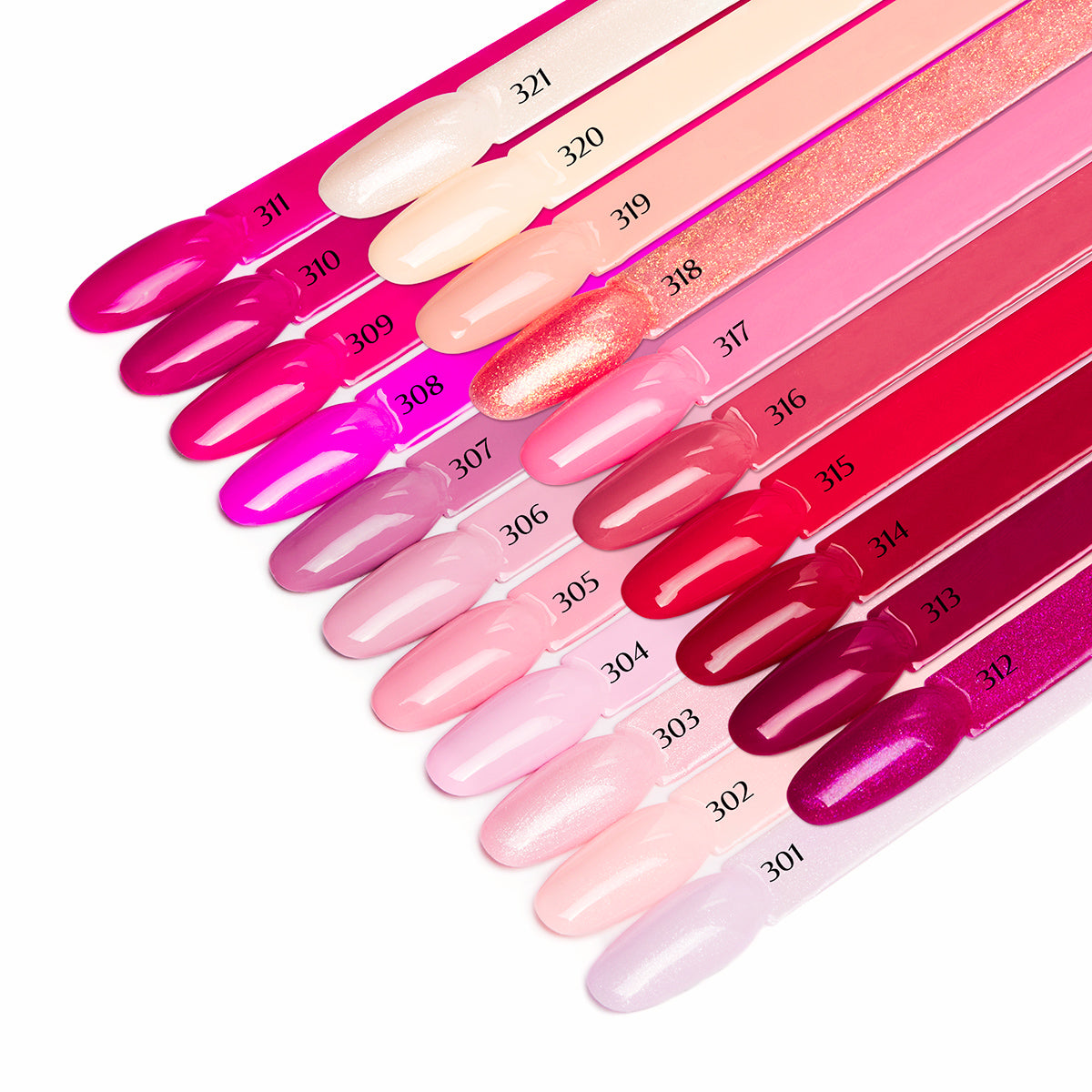 OCHO NAILS Hybrid nail polish pink 318 -5 g - BVShop