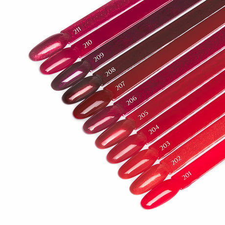 OCHO NAILS Hybrid nail polish red 207 -5 g - BVShop