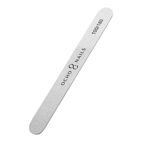 Ocho Nails straight file slim 100/180 1 pc. safe pack - BVShop