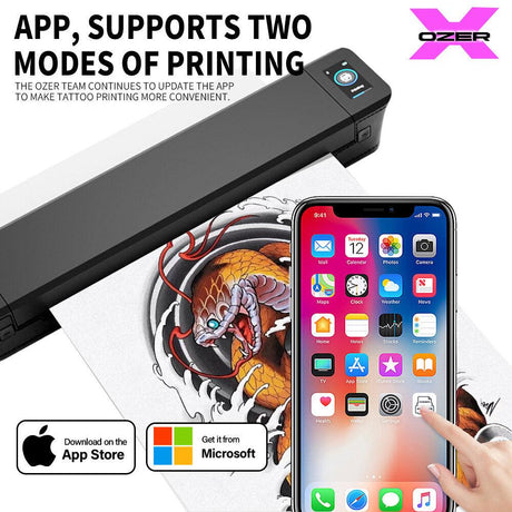 OZER X Wireless Thermal Stencil Printer - BVShop