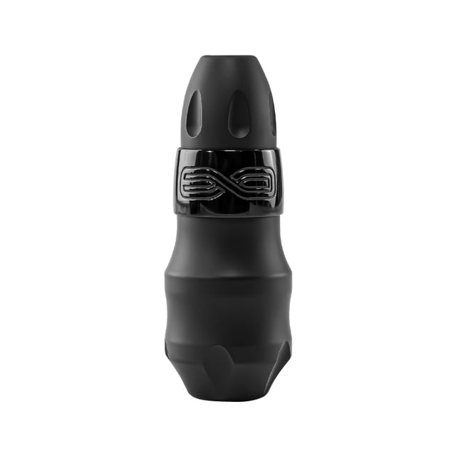 FK Irons EXO with RCA Bolt Base Black Ops tattoo machine