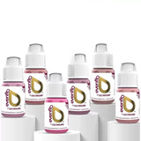 Perma Blend True Lips set with six professional lip pigments