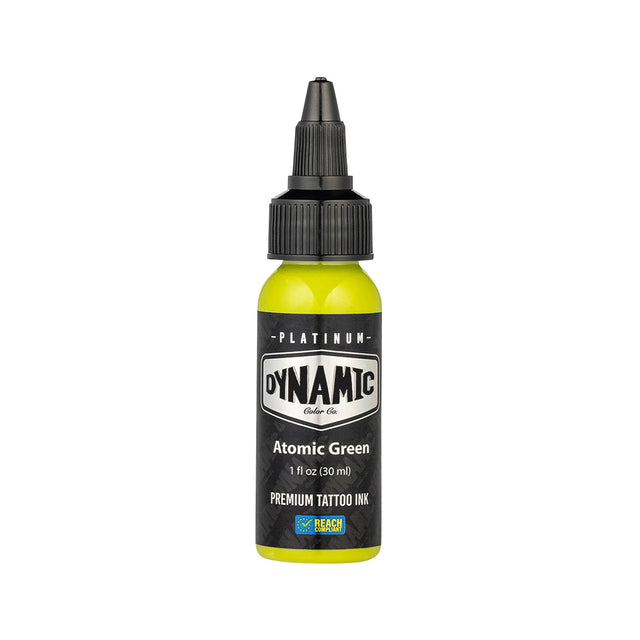 Platinum By Dynamic Tattoo Ink Atomic Green 30ml – BVShop
