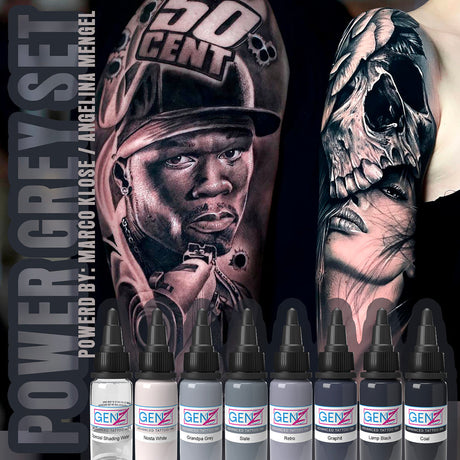 Ensemble Intenze GEN-Z Power Gris par Angelina Mengel/Marco Klose 8x30ml