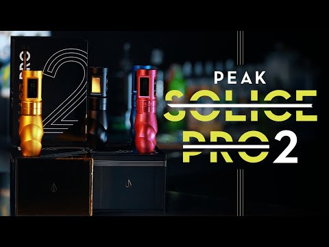 Peak Solice Pro V2 Machine sans fil pour tatouage et PMU Rose mat