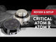 Alimentation critique pour tatouage Atom X noire