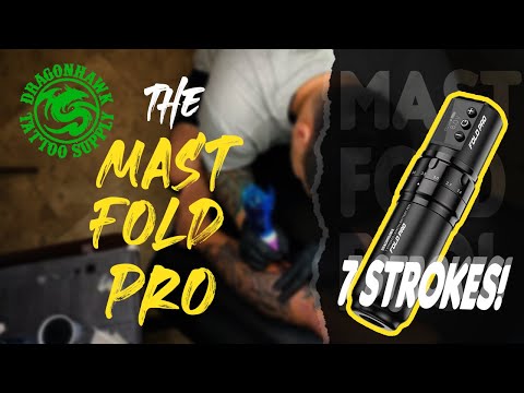 Machine de tatouage sans fil Mast Fold Pro avec 7 longueurs de trait