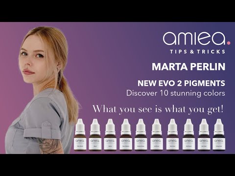 Pigments Amiea EVO2 Brun Moyen 10ml