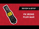 FK Irons Flux Max avec 1x PowerBolt II – Gold/Stealth