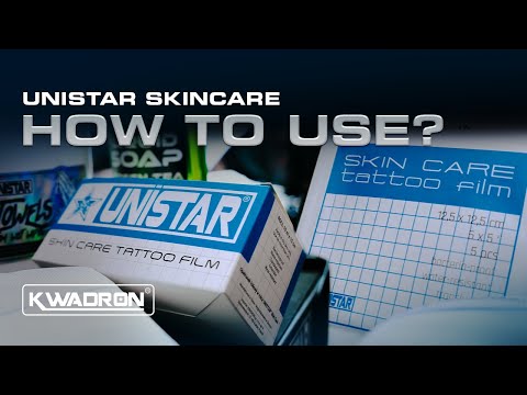 Pansement film tatouage Unistar Skin Care 5 pcs 12,5 x 12,5 cm