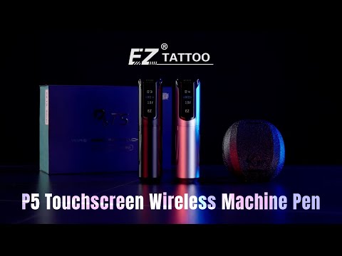 Stylet sans fil EZ Tattoo P5 à écran tactile Noir
