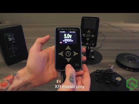 Alimentation critique pour tatouage XR-D