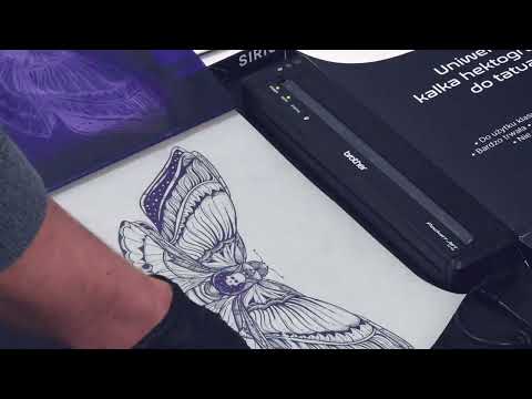Papier de Transfert de Pochoir de Tatouage SIRIUS Universel
