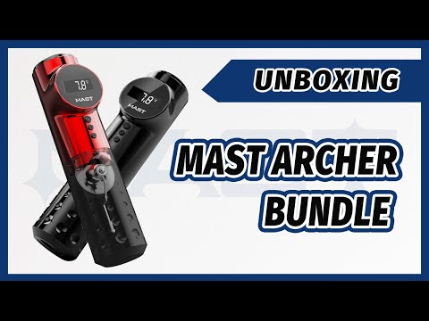 Machine à tatouer sans fil Mast Archer 4,2 mm Noire
