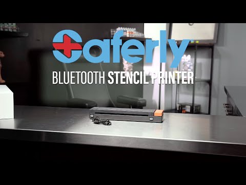 Imprimante pochoir Bluetooth Saferly